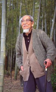 95歳の耕衣　寝屋川苑にて