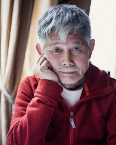 高橋睦郎氏/photo by jorgen Axelvall