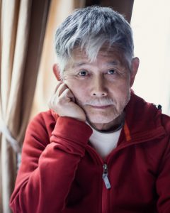 高橋睦郎氏／photo by jorgen Axelvall